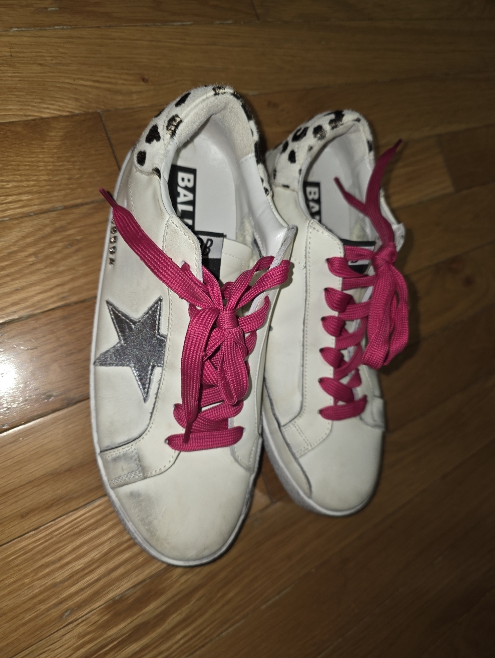 Golden Goose SLIDE Super-Star sneaker LEOPARD SIZE(38/8?)Deluxe Brand Superstars - Picture 3 of 15